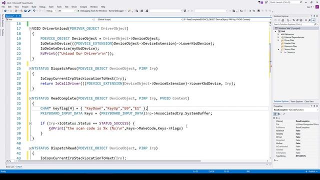 Windows Driver Development Tutorial 8 - Keyboard Filter Driver - Part 2 смотреть онлайн