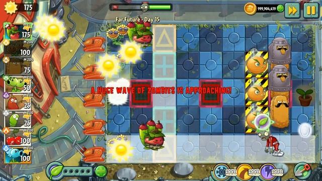 Plants Vs Zombies 2 Hey Apple Far Future day 15 смотреть онлайн