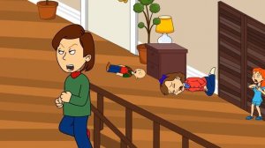 CAILLOU BLASTS WINDOWS XP INSTALL THEME AND GETS GROUNDED!