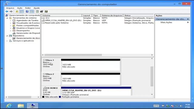 Windows 8 - Criando espelhamento de discos (Raid 1 / Mirror) смотреть онлайн
