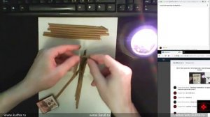 Прямая трансляция. Создани вольта(куклы) из свечей.