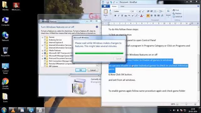 How to enable or disable games in Windows (Hindi) смотреть онлайн