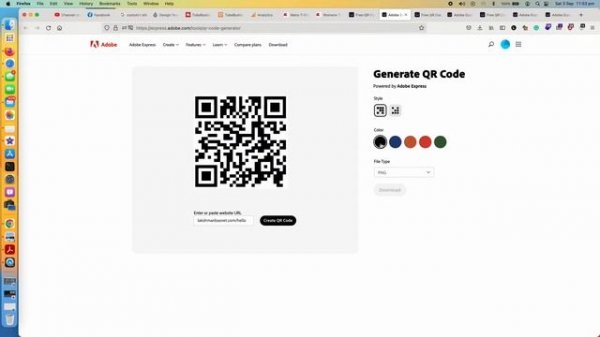 Generate QR Code - The Easy Way with Adobe Express Free QR Generator