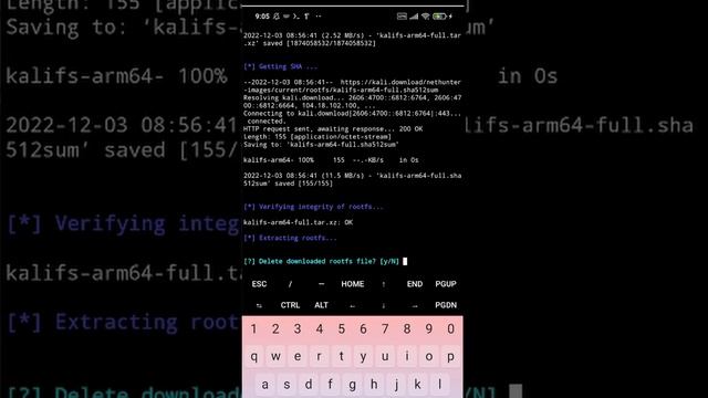 تثبيت كالي لينكس علي الموبايل الاندرويد بدون روت .. Install Kali Linux on Android (unrooted) смотреть онлайн