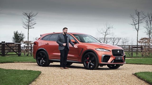 2021 5.0l V8 Jaguar F Pace SVR 550 BHP Design | Spec | Walk Around смотреть онлайн