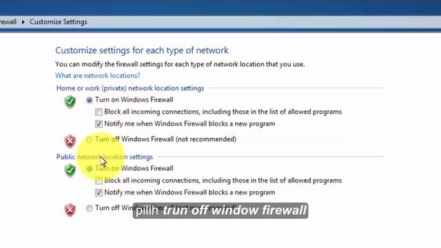 Cara Me nonaktifkan Window Firewall dan Window Update pada Window 7 смотреть онлайн