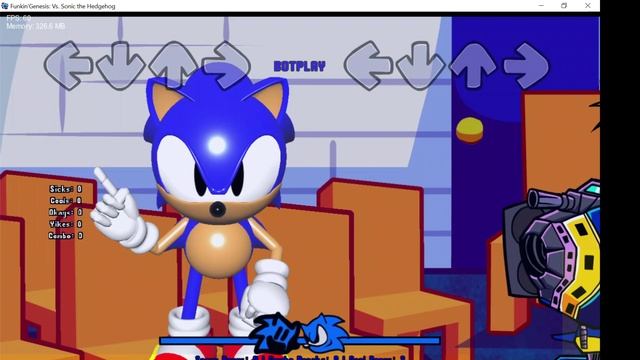 Funkin' Genesis: Vs. Sonic the Hedgehog 2.0 Full Playthrough смотреть онлайн