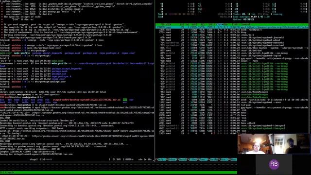 Distrohacking: Gentoo, Installing until we get a GUI! смотреть онлайн