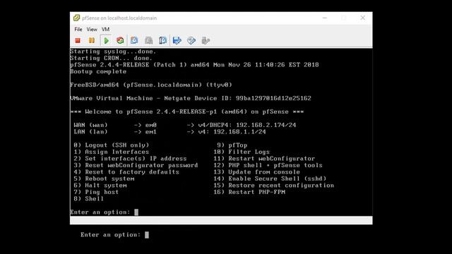 pfSense VMWare ESXi Installation and Basic Wizard Configuration смотреть онлайн