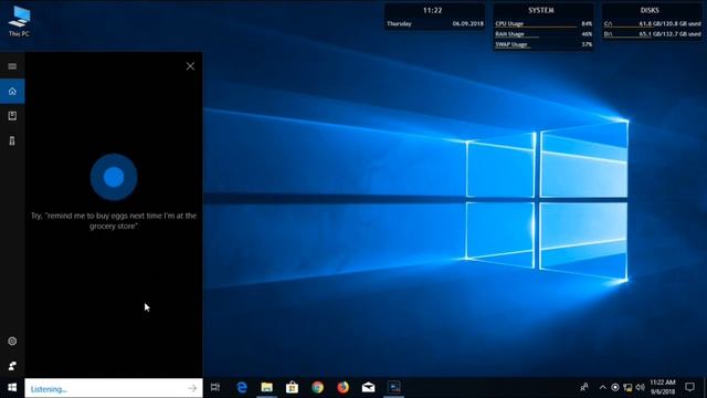 DIFFERENCE IN DESKTOP FEATURES, WINDOWS 10 & WINDOWS 7 смотреть онлайн