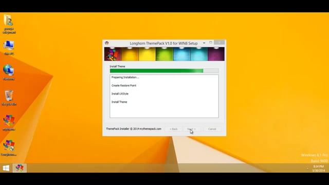 Longhorn ThemePack V1.0 for WIN8 смотреть онлайн