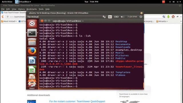 How to Install TeamViewer in Ubuntu смотреть онлайн