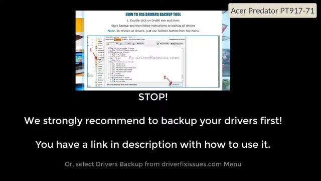 Acer Predator PT917 71 How to fix webcam wireless sound or internet speed and more solutions смотреть онлайн