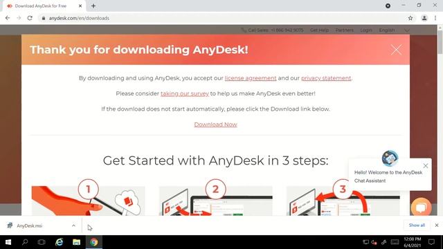 Install AnyDesk on Windows смотреть онлайн