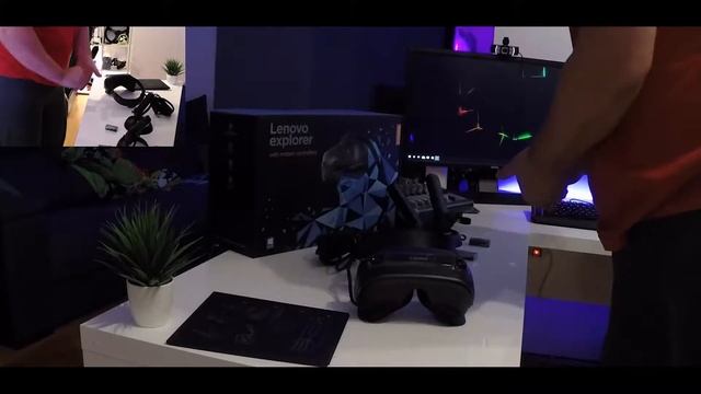 (VR LOW COST) UNBOXING LENOVO EXPLORER смотреть онлайн