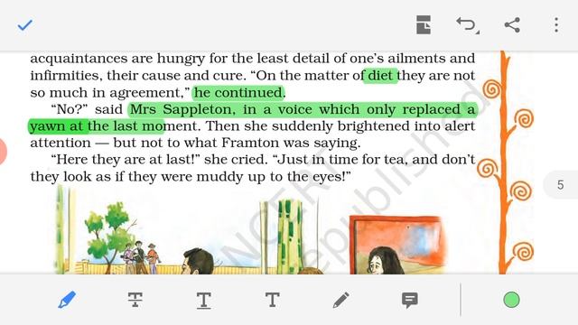 The Open Window (part-2) Explanation in Hindi | Class 8 NCERT смотреть онлайн