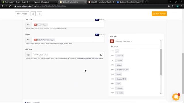 Quickwork | Tutorial: Add New Starred Gmail Emails To Google Tasks смотреть онлайн