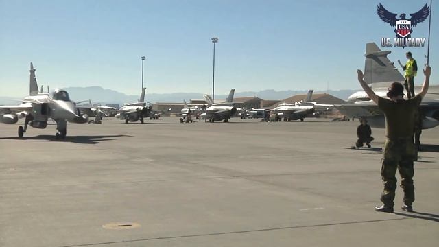 Super Advanced Swedish Fighter Jet in Action Saab JAS 39 Gripen Takeoff смотреть онлайн