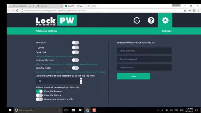 How to Lock Browser with Password смотреть онлайн