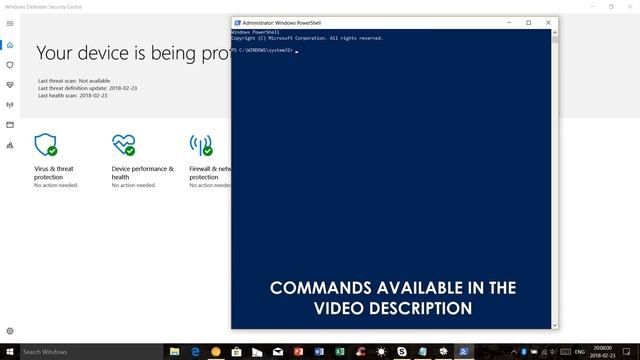Disable Windows Defender Security Center in 2018 смотреть онлайн
