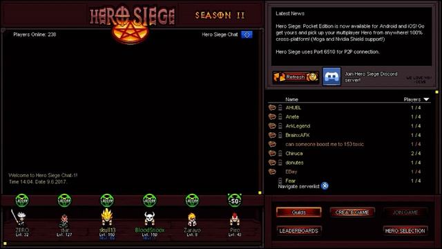 Hero Siege Warhole low lvl смотреть онлайн