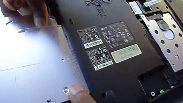 How to remove Dvd Drive of acer aspire 5740 смотреть онлайн