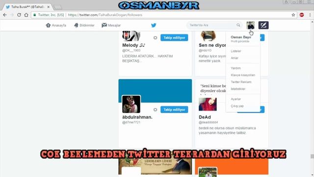 Twitter Takipci Kasma ( Twitter followers Muscle Up ) смотреть онлайн