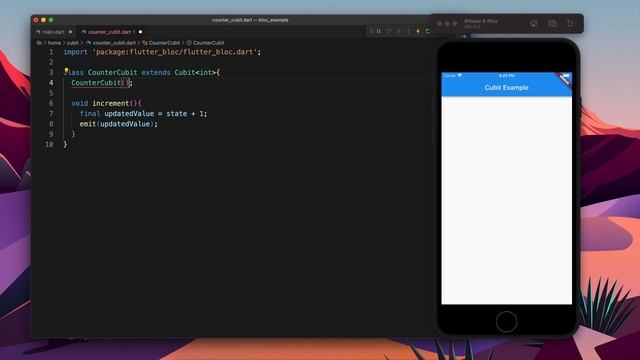 Counter App using Cubit | Flutter Bloc | Flutter State Management смотреть онлайн