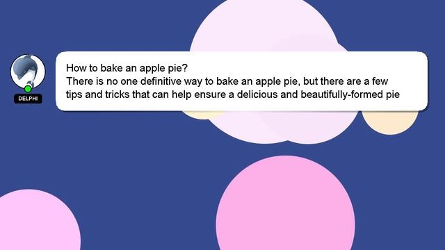 How to bake an apple pie? смотреть онлайн