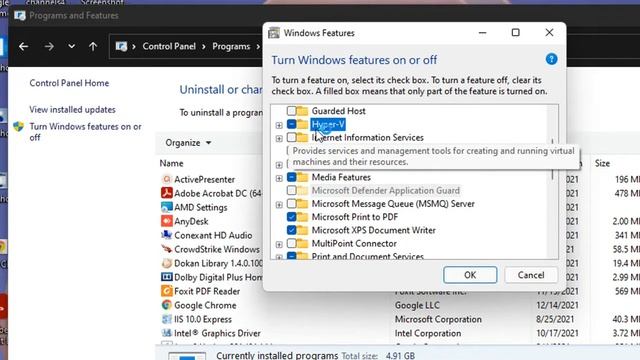 How to Enable Hyper-V on Windows 11 | Windows 11 Features смотреть онлайн