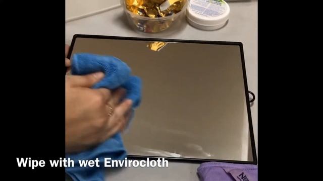 Butter demo on mirror - Norwex Envirocloth & Window cloth смотреть онлайн