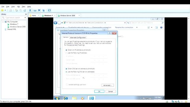 Konfigurasi DHCP, DNS dan File Sharing pada Windows Server 2008 смотреть онлайн