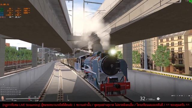 #รถไฟไทยtrainthaihd : [LIVE] Trainz Railroad Simulator 2019 (Steam) EP 81 (Full HD1080p) смотреть онлайн