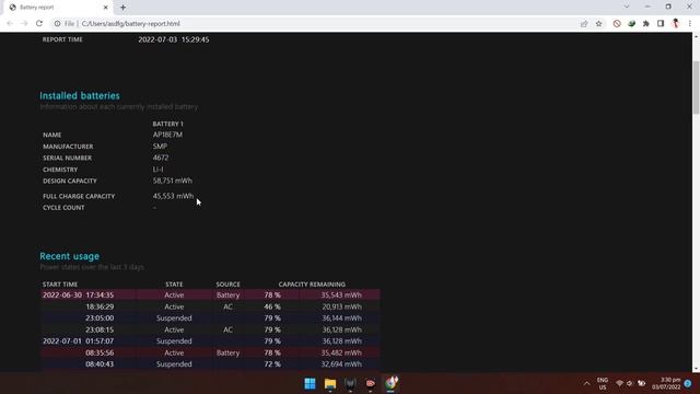 CHECK YOUR LAPTOP BATTERY HEALTH IN 1 MINUTE смотреть онлайн