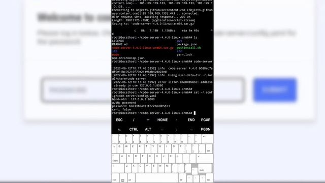 How to solve vs code incorrect password issue in port 8080 | How to solve termux vs code port issue смотреть онлайн