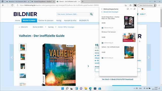 Windows 11: In Microsoft Edge mit Sammlungen den Überblick über Webseiten behalten! смотреть онлайн