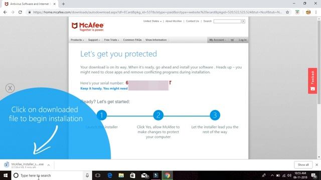 McAfee total protection 2018 unboxing & Installation смотреть онлайн