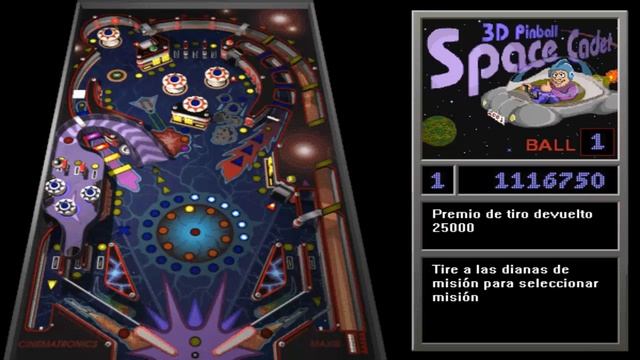 Recuerdos desbloqueados 1 - Pinball 3D (Windows XP) смотреть онлайн