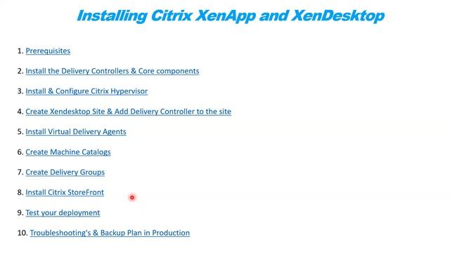 Citrix Virtual Apps & Desktop 7 | 1-On-1 Online sessions. смотреть онлайн