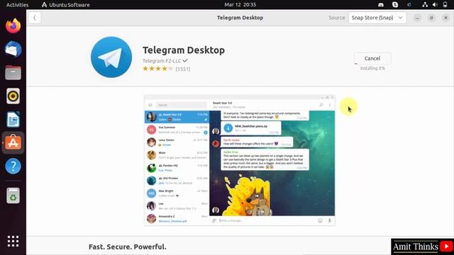 How to install Telegram on Ubuntu | Amit Thinks смотреть онлайн