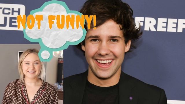 Taylor Hudson thinks David Dobrik is not funny! смотреть онлайн