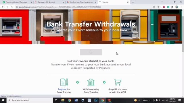 How to attach Payoneer Account with Fiverr 2022 || How to link Payoneer account to Fiverr смотреть онлайн