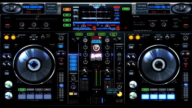 Yellow Claw ft. Ayden - Till It Hurts remix | Virtual DJ 8 | PIONEER смотреть онлайн
