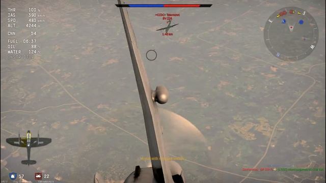 Tempest Mk V (Vickers P) War Thunder Montage смотреть онлайн