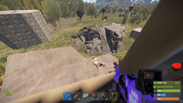 Never stand in front of windows | Rust смотреть онлайн