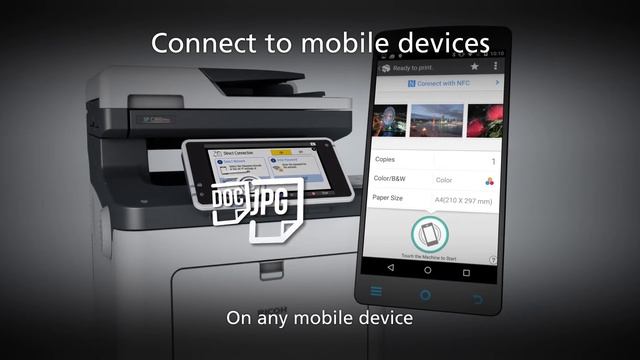 Get simplicity and sharp results with the Ricoh SP C360-series смотреть онлайн
