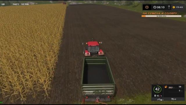 Стрим #102 по Farming Simulator 17, (Goldcrest Valley), Американская мечта. American dream. смотреть онлайн
