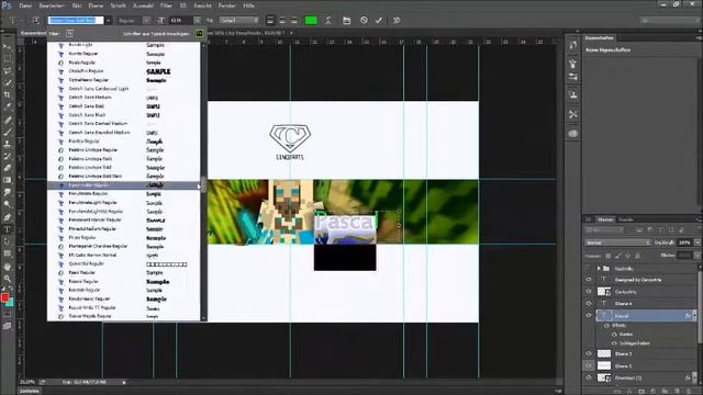 FREE DESIGN ✮ Pascal der Minecrafter ✮ Speedart смотреть онлайн