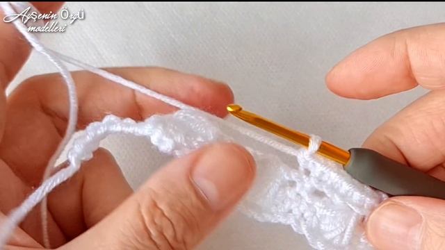 İNANILMAZ Süper Kolay Örgü Tığ  Işi Bebek Battaniye örgü Modeli