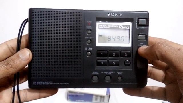 راديو سونى موديل ICF - SW30 متعدد الموجات ديجيتال  - Sony Radio Model ICF - SW30 Multi-Band Digital